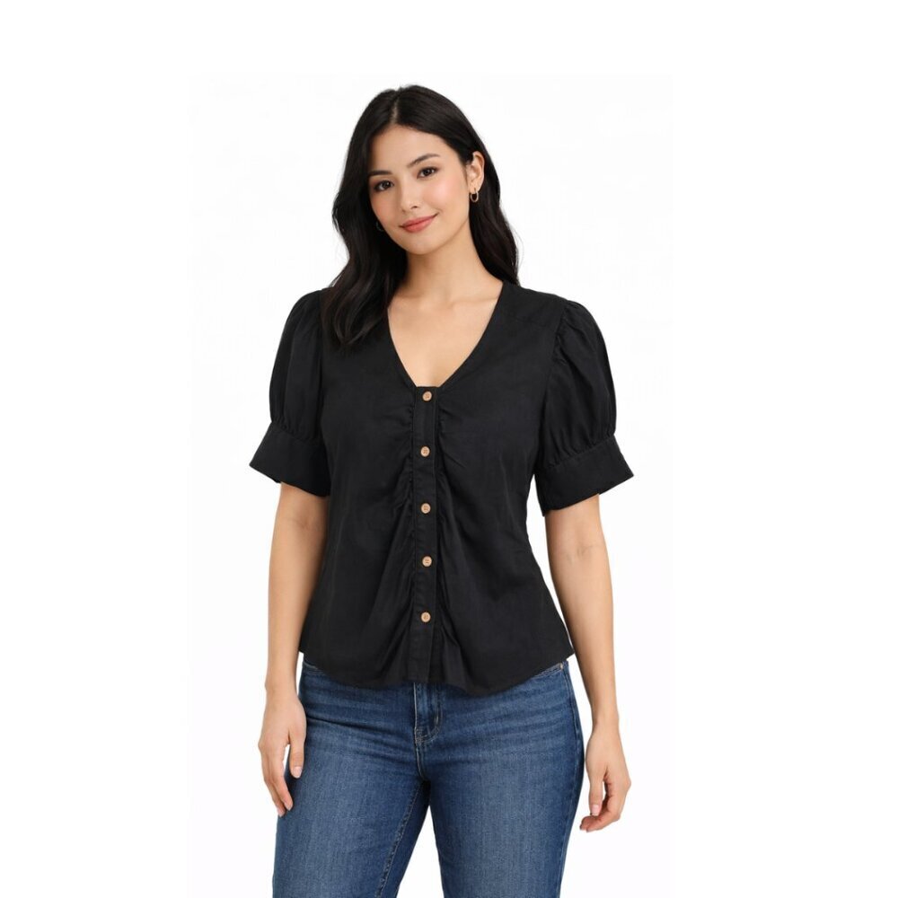 Jackson Rowe “All I Need” Button Down Top – Size S